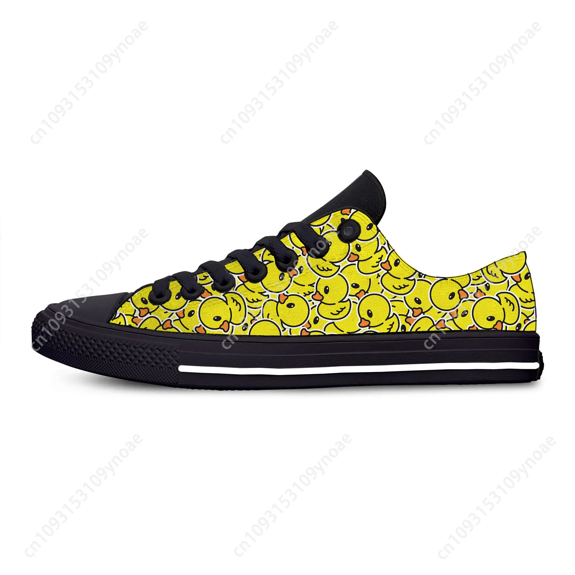 

Cartoon Duck Low Top High Quality Sneakers Mens Womens Teenager Canvas Sneaker Fashion Casual Couple Shoes Custom Shoe