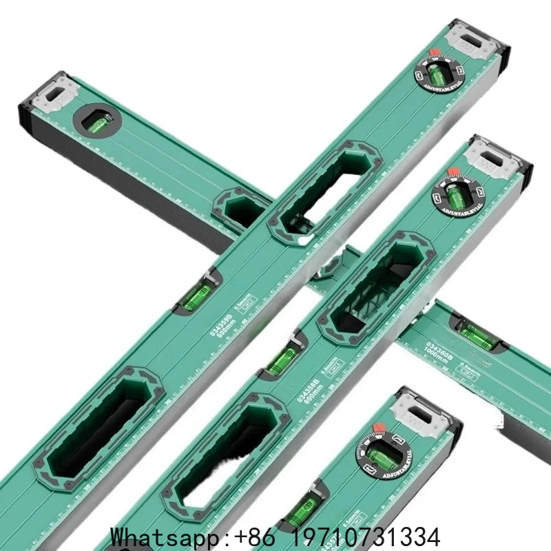 Spirit Level Strong Magnetic Precise Levels Ruler Metric Scale Level Multifunctional Aluminum Alloy Measuring Tool
