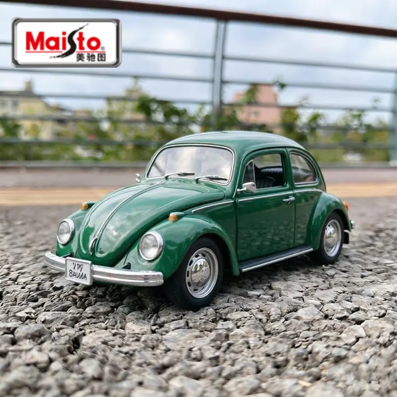 

Maisto 1:24 Volkswagen Beetle Type 1 Alloy Classic Car Model Diecast Metal Retro Old Vehicles Car Model Simulation Kids Toy Gift