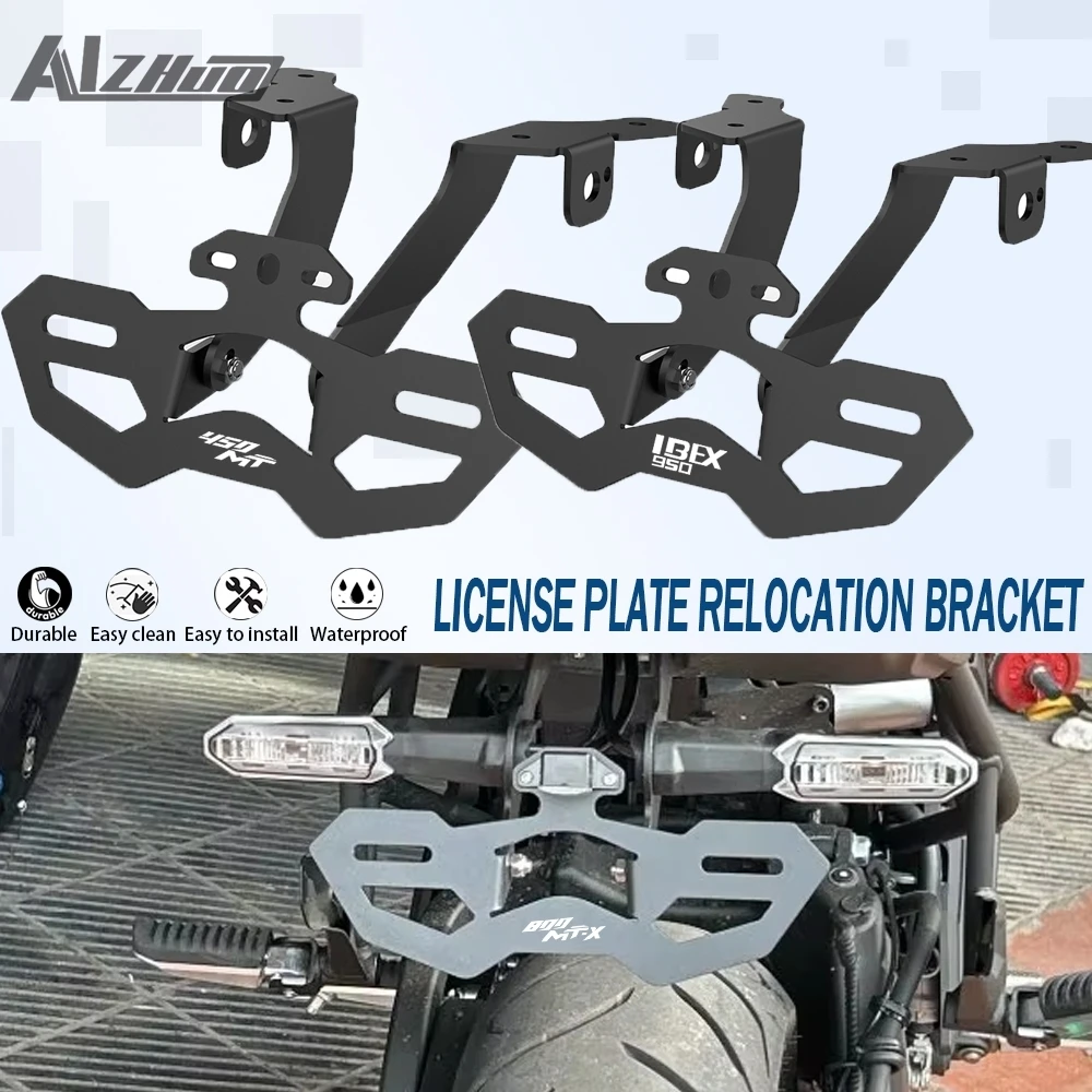 License Plate Holder For CFMOTO 450MT IBEX450 IBEX950 2024 2025-2028 Motorcycle 450 MT IBEX 950 Tail Bracket Fender Eliminator