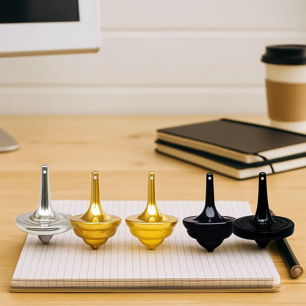 Mini giroscopio de Material metálico, tótem Vintage, equilibrio perfecto, Fidget Spinners, giroscopio portátil de aleación de Zinc de precisión, regalos para niños