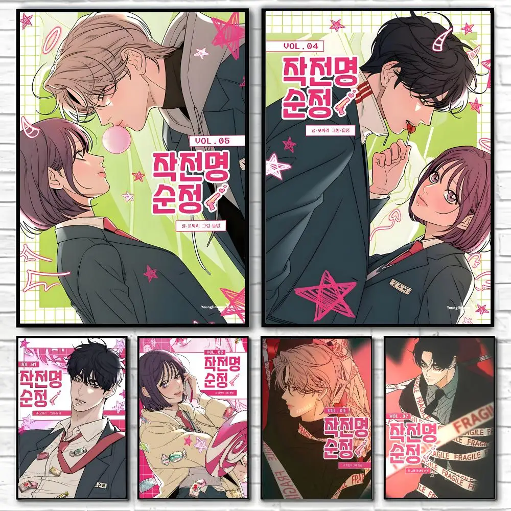 Webtoon Operation True Love Poster Poster High Quality Wall Art for Home Office Bedroom Living Room Perfect