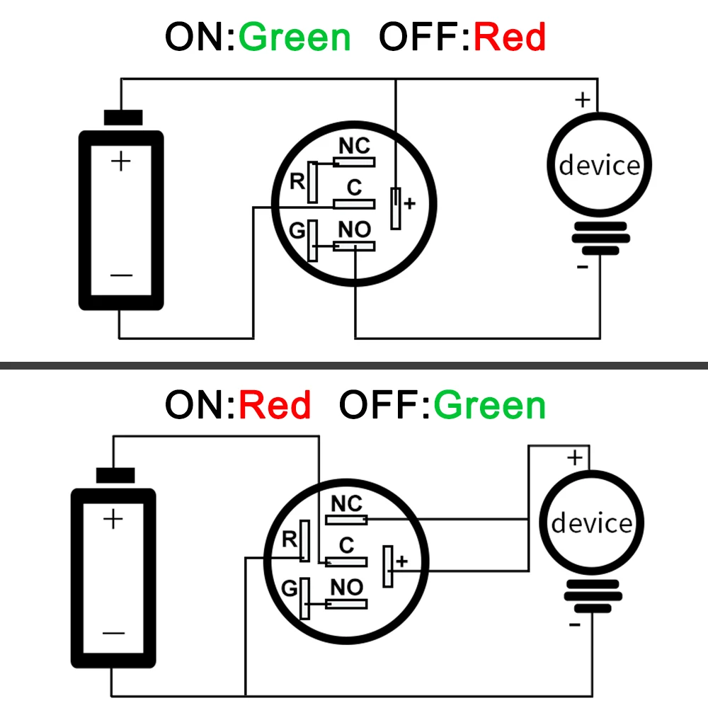 16Mm Metalen Knop Tuimelschakelaar Met Socket Aan Uit Waterdichte Vergrendeling Led Indicator 10a Hoge Stroom Rood Groen 5V 12V 24V 220V