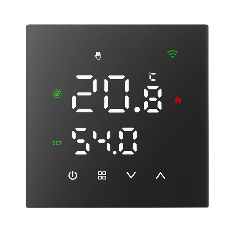 Tuya Wifi Smart Thermostat Smart Electric Floor Heating Temperature Controller Switch For Google Home Alexa Alice A