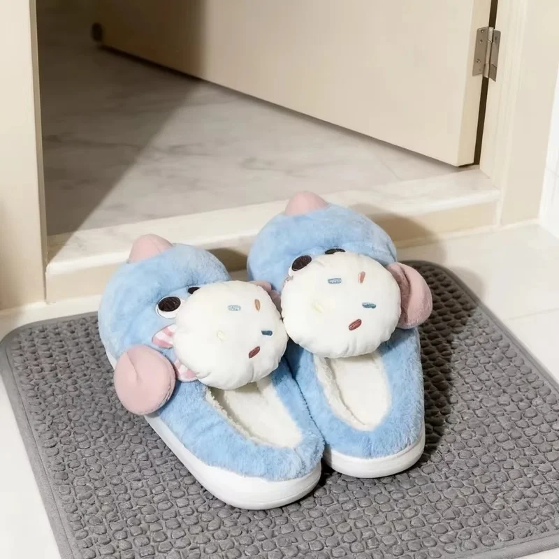 Cartoon Leuke Ratatouille Remy Muis Katoenen Schoenen Warm En Antislip Dames Thuis Katoenen Slippers Film Randapparatuur Meisje Gift