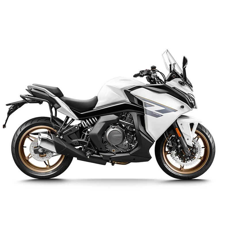 Slip On For CF-Moto 400GT 650GT Motorcycle Exhaust System Escape Moto 51mm Muffler Mid Connect Link Pipe