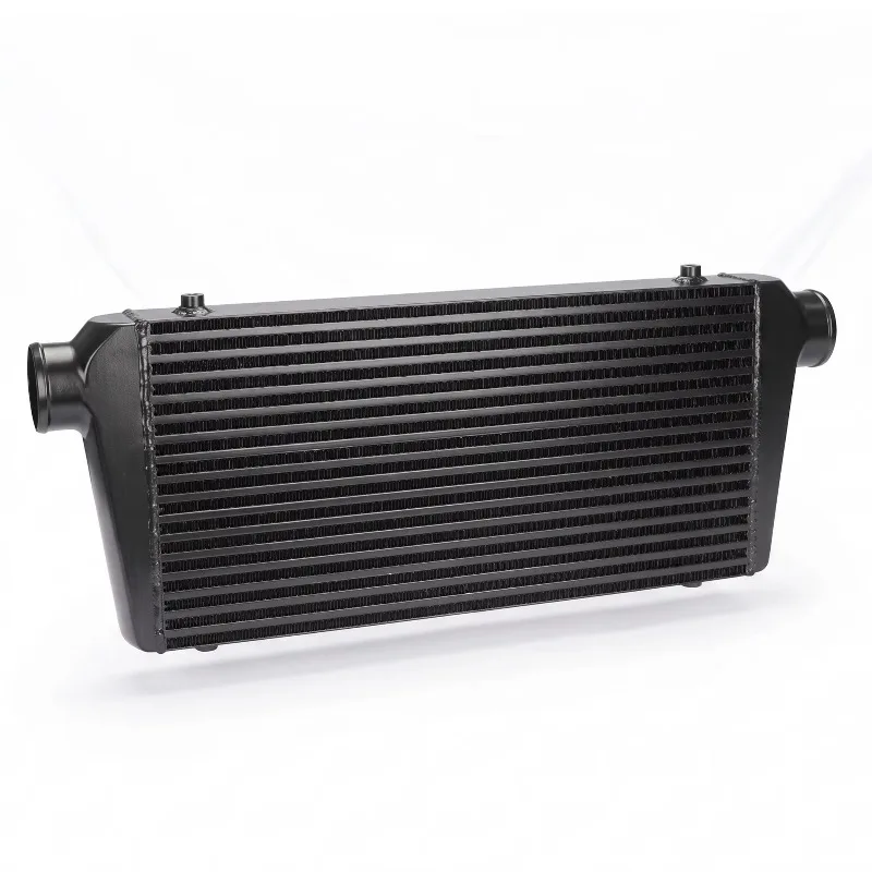Universal Aluminum Intercooler 600x300x76mm 76mm 3inch Inlet Outlet OD Front Mount Turbo Bar &Plate Radiator for Cold Air Intake