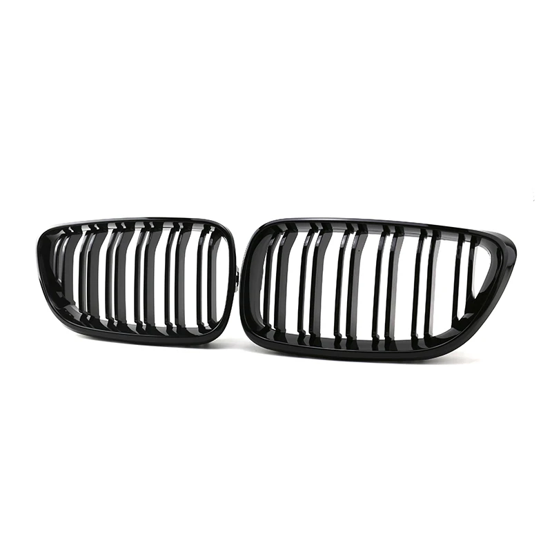 2 Slat style Grill Fit for BMW 2 series f20 f22 f23 2014-2018 Gloosy Black M Color Front Grill 2 Slat 2 series f20 f22 f23