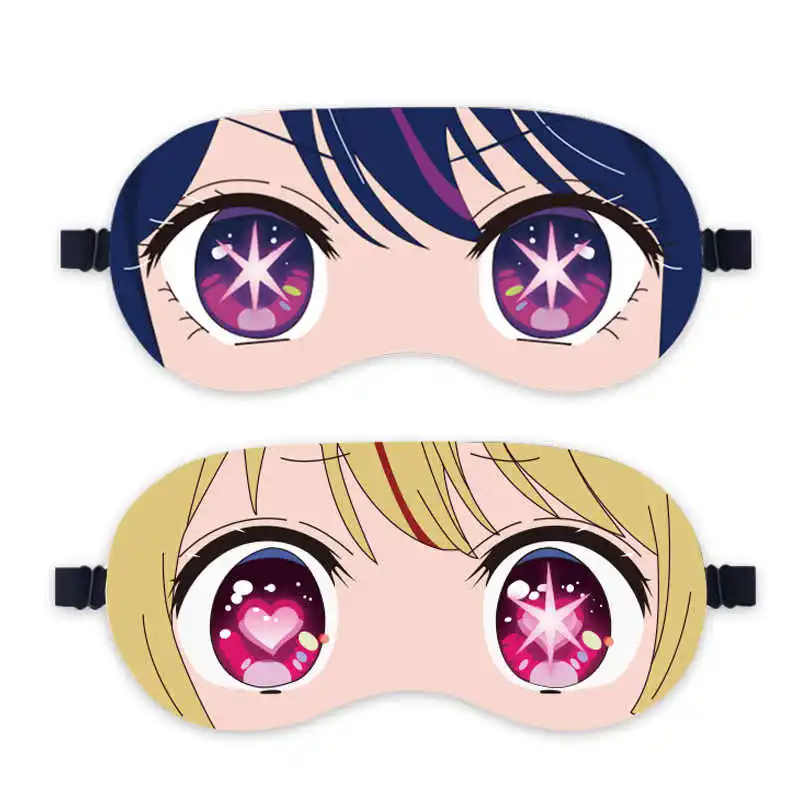 Masque pour les yeux Anime Okr No Ko Nap, patch pour les yeux AdrenAqua Hosh37Ai, cosplay endormi, patch de dessin animé pour hommes et femmes, mignon, cadeaux de Noël