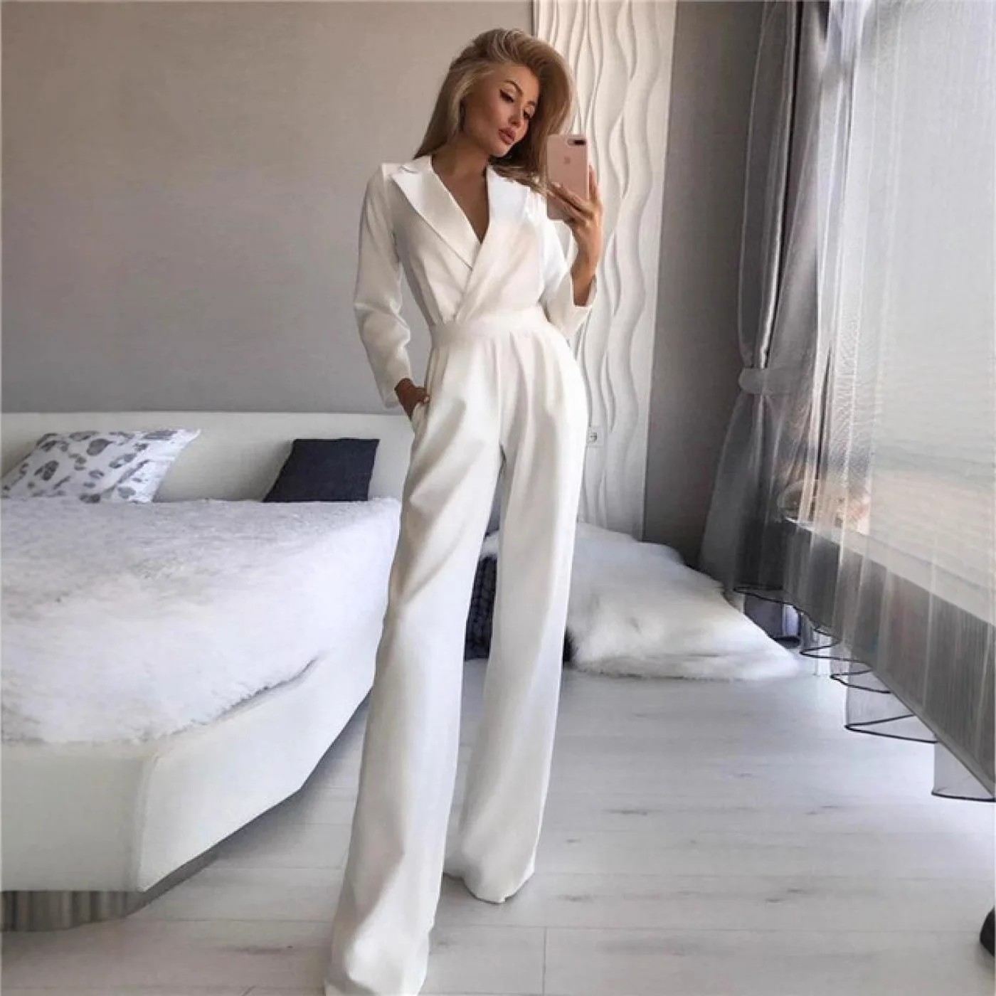 2025 primavera e verão estilo chinês vestido longo novo estilo chinês macacão gola cruzada meados de cintura digno deslocamento macacão