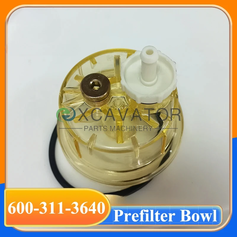 

PC200-8 PC210-8 PC220-8 PC240-8 Чаша для сперэратора воды Чаша для предварительного фильтра топлива 600-311-3640 6003113640 FS1242