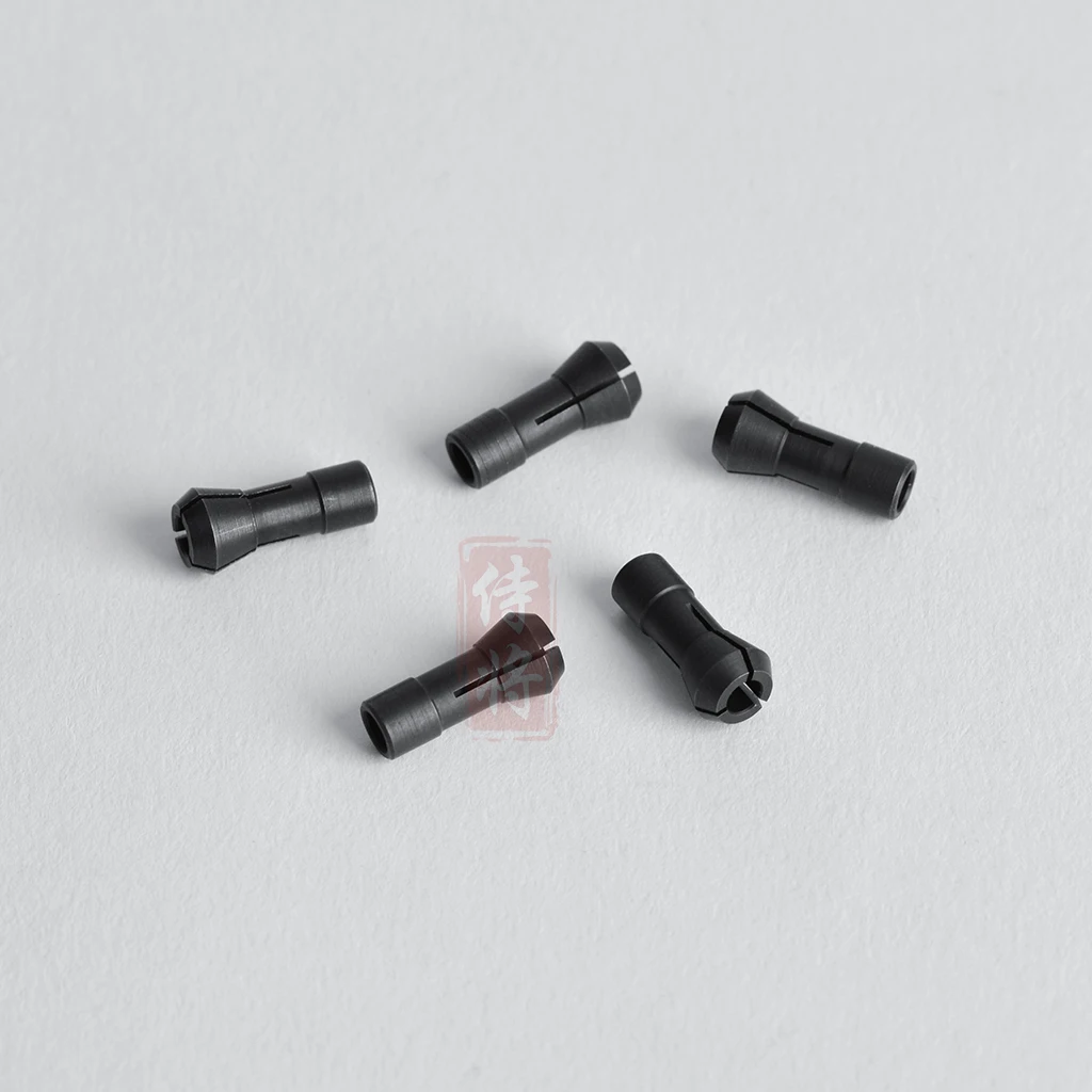 Imagem -03 - Broca Elétrica Pequena Forte Dureza Elétrica Portátil Pinça Clamp Micro Twist Drill Chuck Conjunto Quick Change Converter