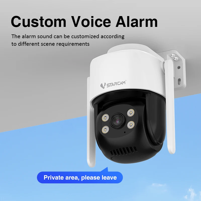 Vstarcam New Outdoor Security Wireless 3MP MINI IP Camera Security CCTV Video Surveillance Color Night Vision AutoTracking Phone
