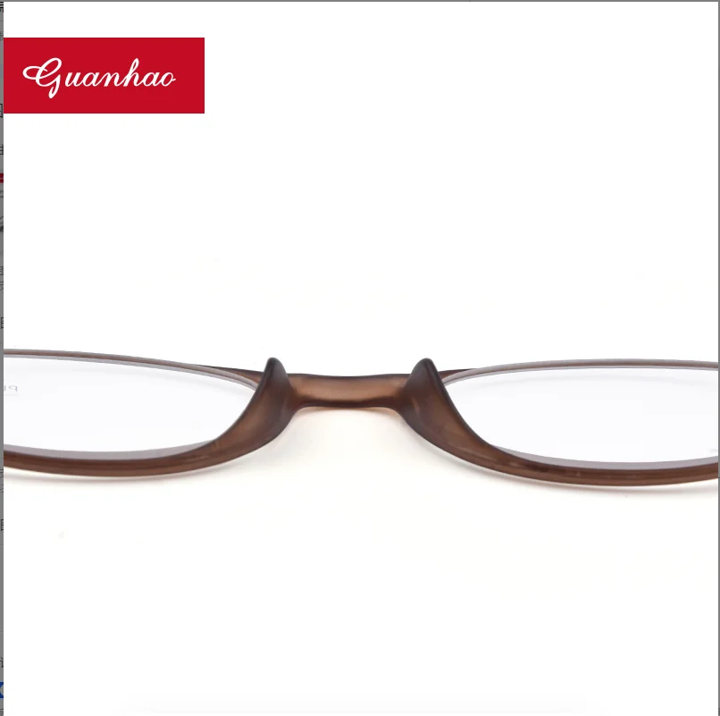 GUANHAO Brand Unisex Reading Glasses Clear Transparent Optical Hyperopia Presbyopic Glasses Universal Lightweight TR90 Frame