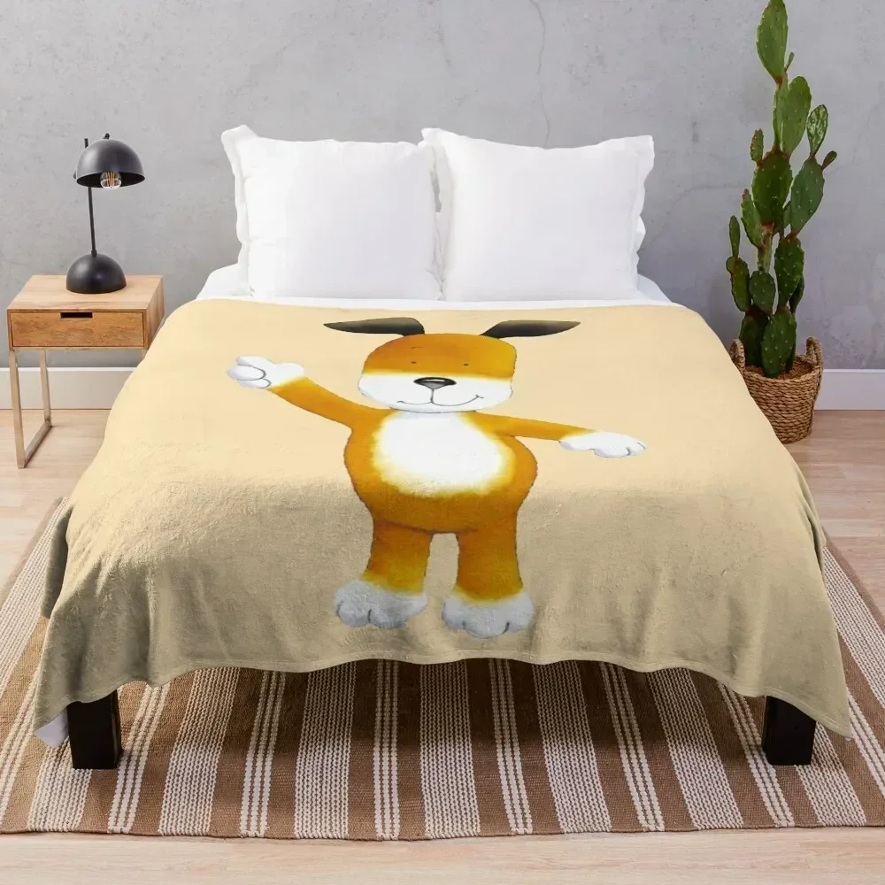 

Kipper the dog Throw Blanket Wrinkle Resistant Lightweight Blanket