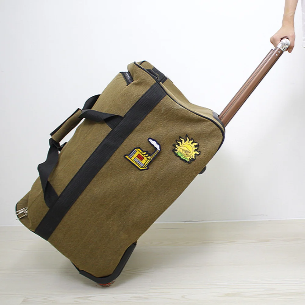 Travel Boston Bag Immigration Bag and Gym Bag Travel Assistant Bag Wheeled Boston Bag Travel Bag