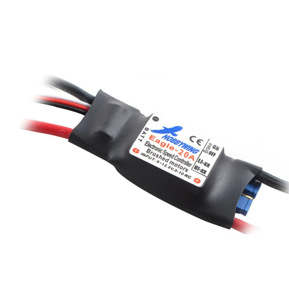 Contrôleur de vitesse de moteur ESC e-power 20A ESC sans balais pour avion RC avec UBEC pour quadrirotor RC FPV
