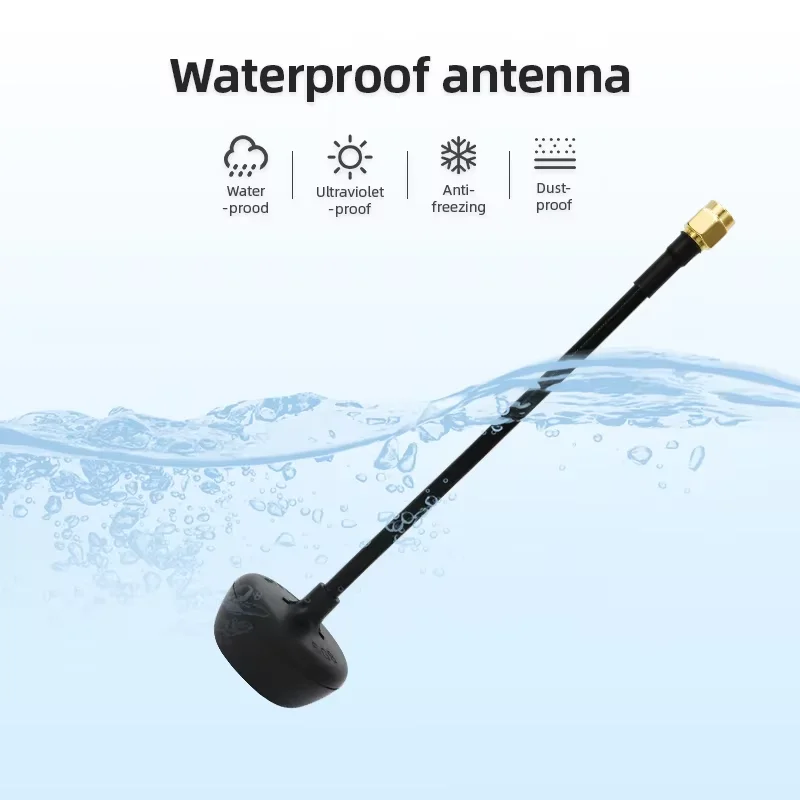 50 SZT. Antena wzmacniająca 5.8G, wszechkierunkowa, z wzmocnieniem 3dBi, złącze SMA, stabilny sygnał, wszystkie kierunki, do bezprzewodowych systemów FPV UAV