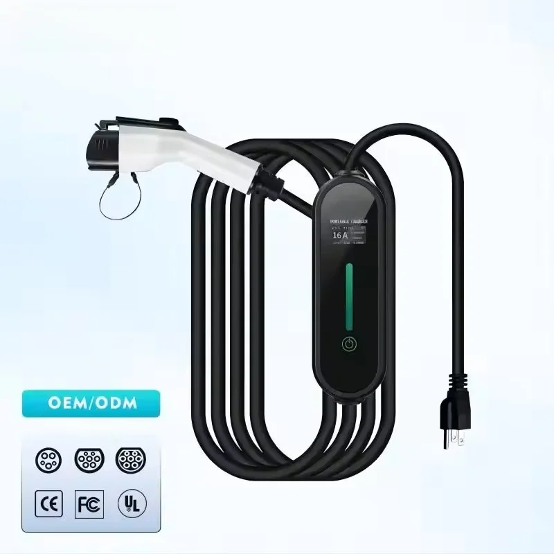 2024 New Arrival 32A 7kw Charging TYPE 2 Electric Car Charger Portable EV Charger