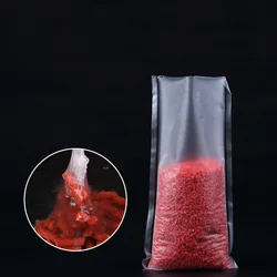 50Pcs Water Dissolving PVA Bags Carp Fishing Material Tackle Quick Water Soluble Solid Bait Bags Fishing Equipment Tackle Kit