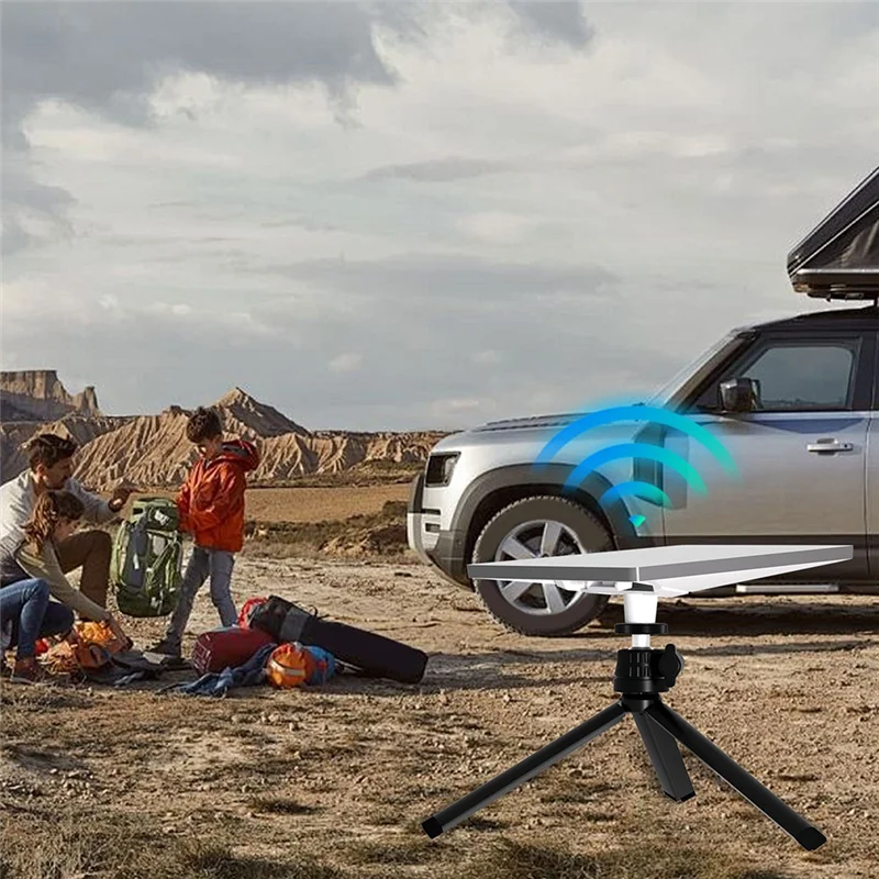 محول تركيب ثلاثي القوائم من البلاستيك - ثابت 1/4 بوصة لحامل الأجهزة الصغيرة Starlink لتركيب الأطباق