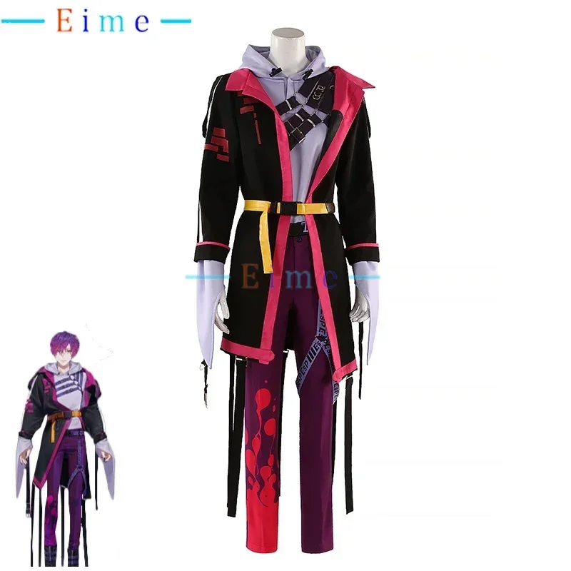 Vtuber Nocytx Uki Violeta Cosplay Costume Fancy Yutuber Suit Party Outfits Halloween Carnival Uniforms Custom Made