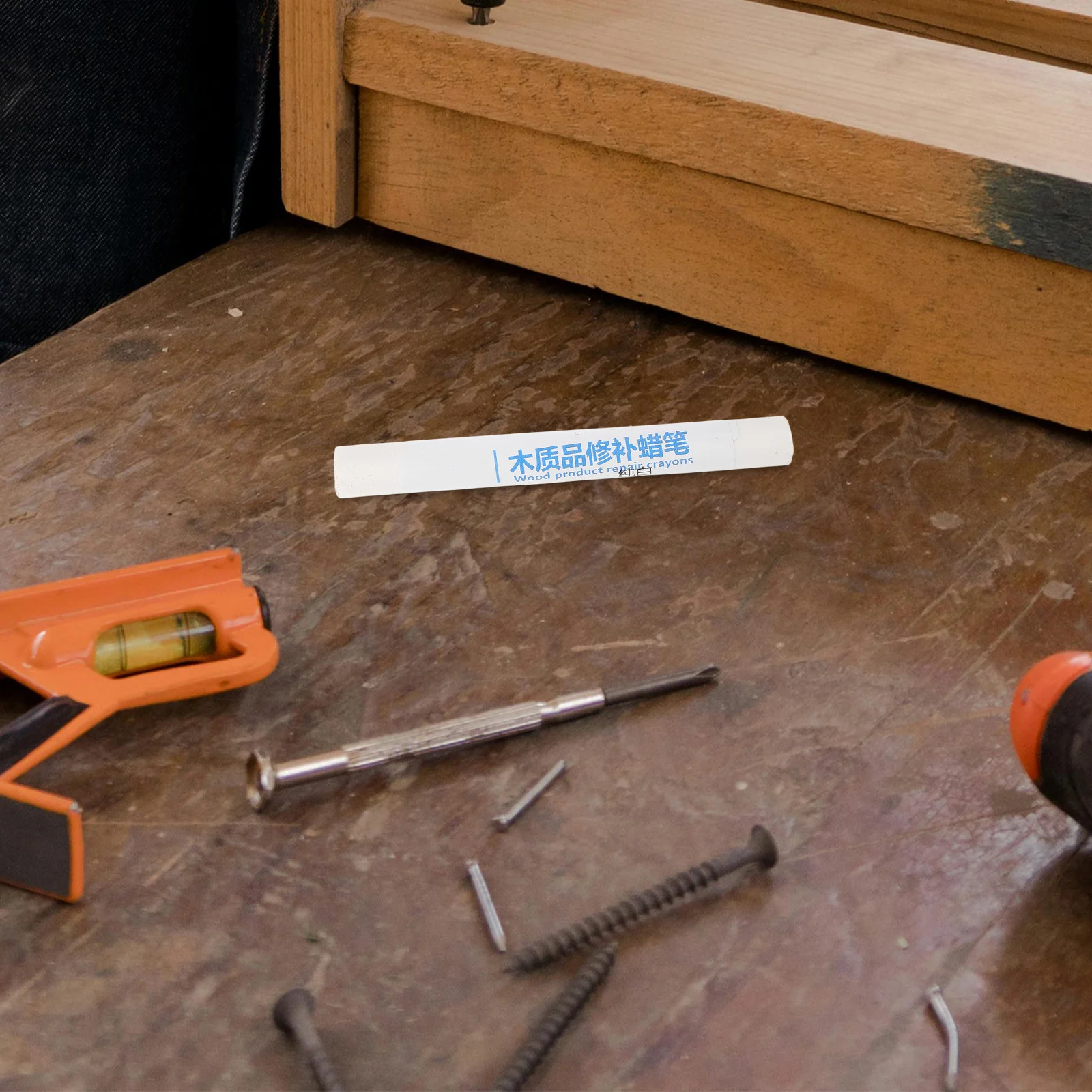 5 قطعة إصلاح الأثاث الشمع العصي 5 ألوان الخشب حشو الطباشير للخدوش الخدوش ثقوب على الأرض خزائن الخشب الملمع