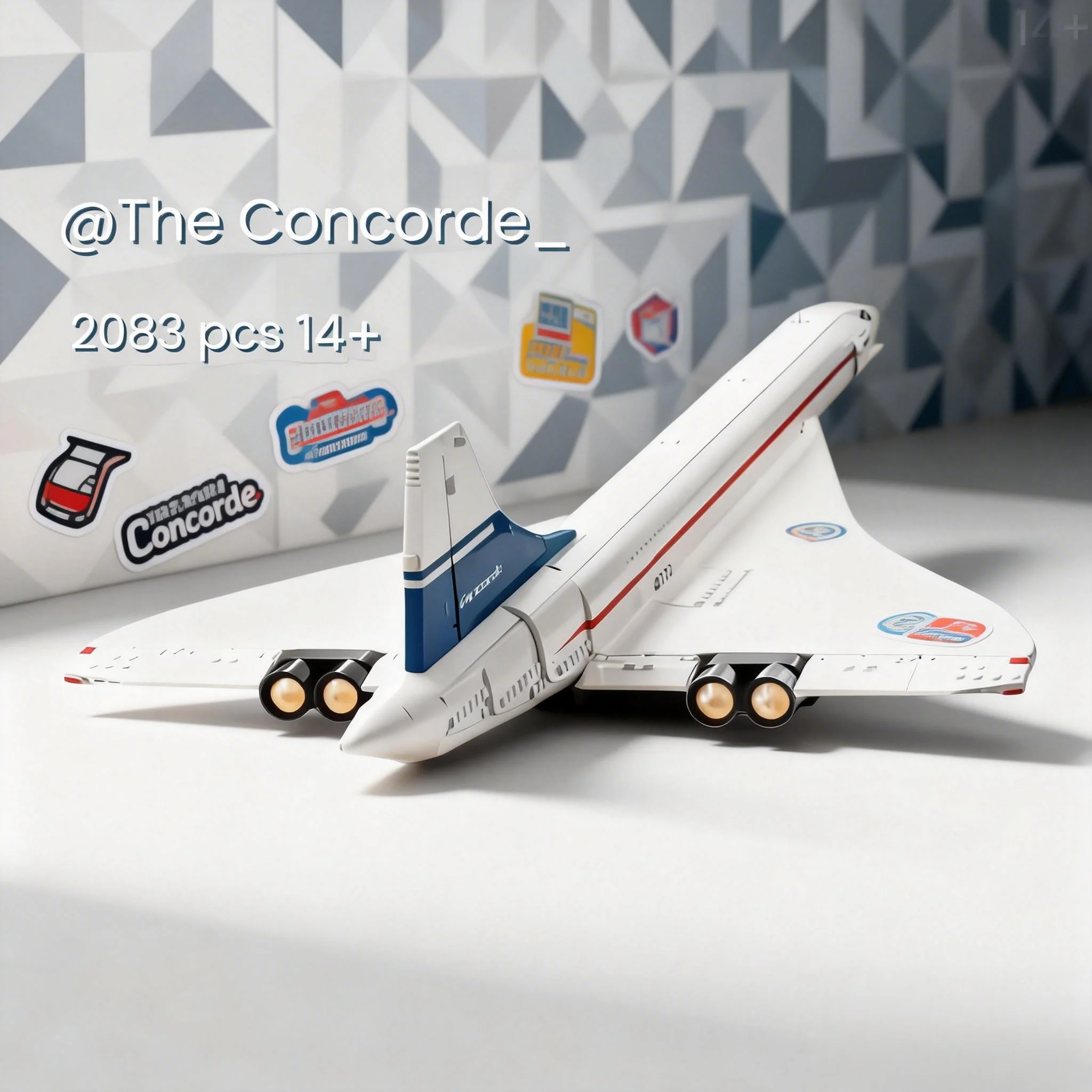 

Hot Deals MOC 10318 Airbus Concorde Building Kit Supersonic Airliner Space Shuttle Model Educational Toy For Kids Birthday Gifts