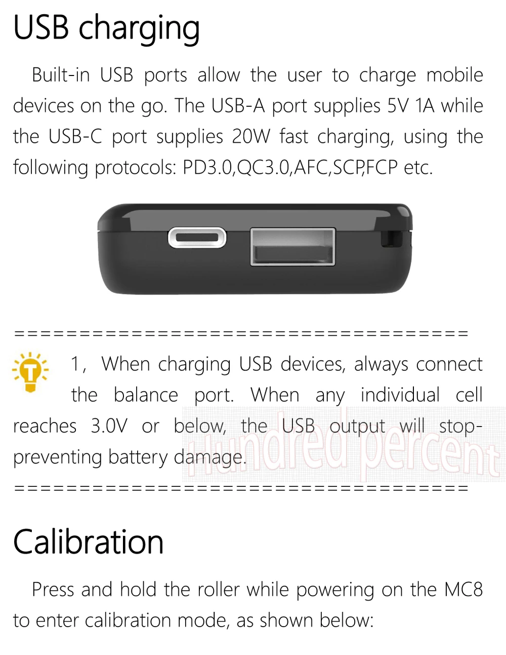 ToolkitRC MC8 SC100 Mini-Zellenprüfer 32-Bit-Batterie-Multi-Checker PWM-Ausgang PPM SBUS-Anzeige Mit USB-C Schnellladung – Detail 36