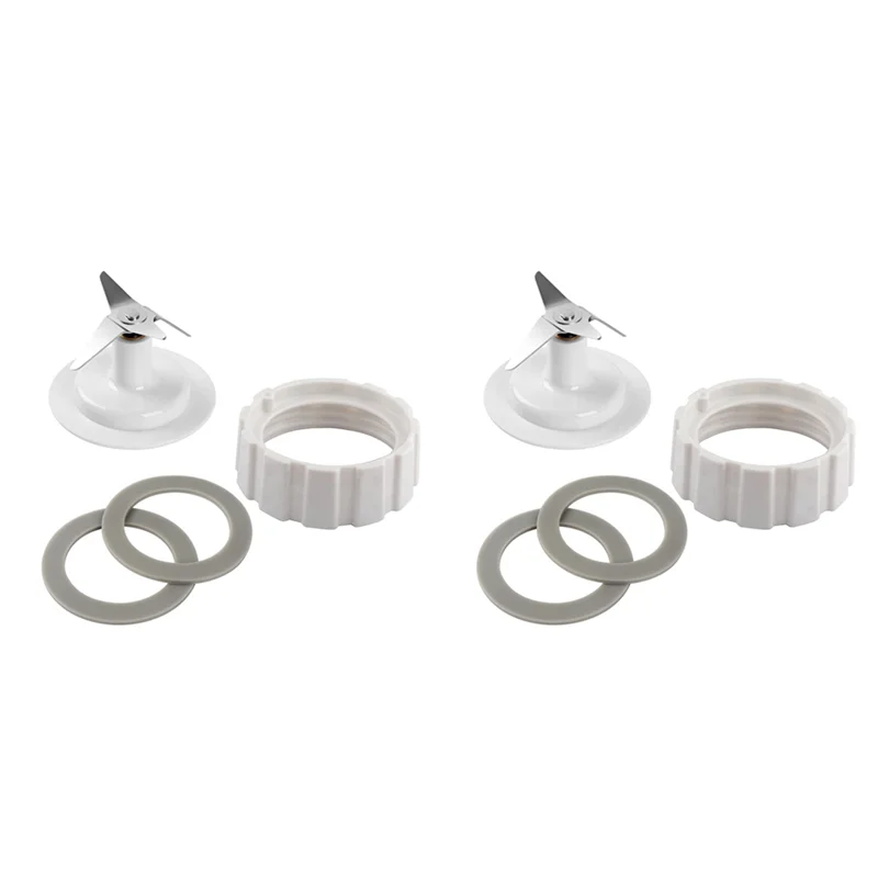 Peças de reposição de lâmina A23R-2X com tampa base de jarra e kit de acessórios de junta de vedação de anel O para peças de liquidificador Hamilton Beach