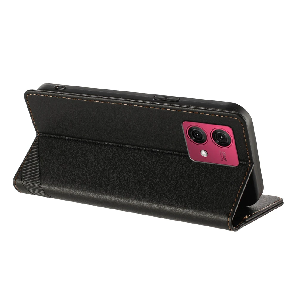 Premium Business Leather Case For Motorola Moto G04 G04S G05 G13 G14 G15 G23 G24 G32 G34 G35 G53 G54 G55 G73 G75 G84 G85 E13 E14