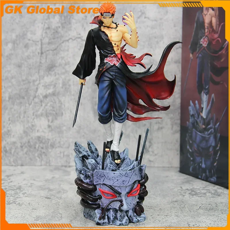 

29cm New NARUTO Pain Anime Figure Peripheral PVC Model Statue Desktop Decoration Ornaments Kids Birthday Festival Gifts Toys