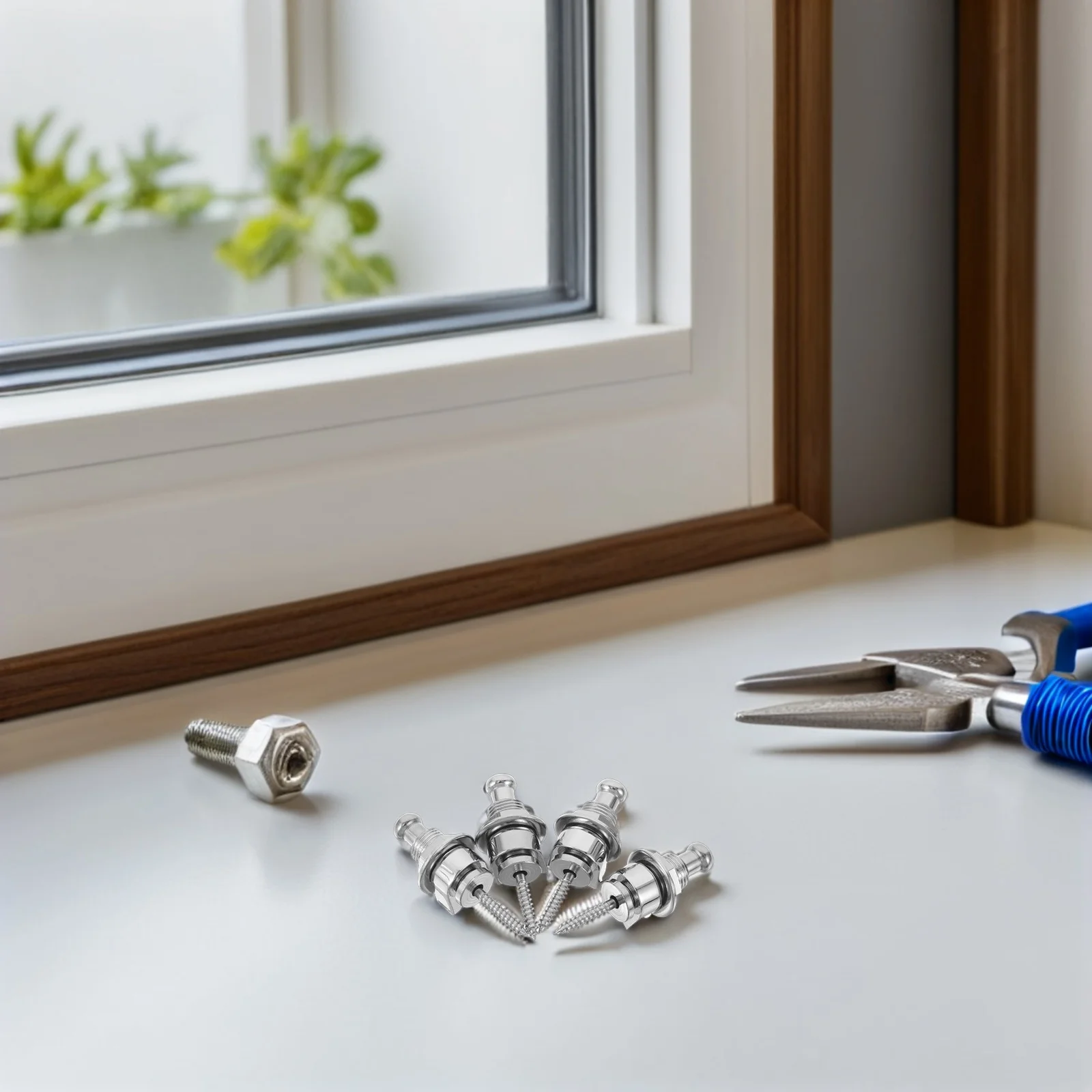 4 stücke Anti-Slip Gitarre Strap Schlösser Universal Fit Für Akustische Klassische Ukulele Elektrische Bass End Pins Hardware Zubehör strap