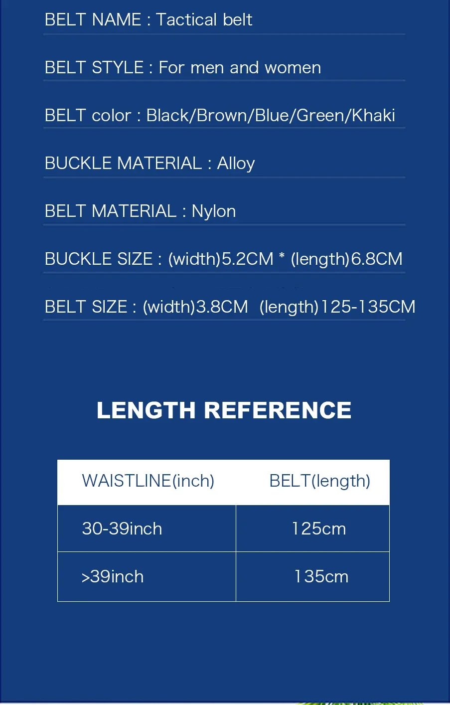 Männer Gürtel Outdoor Jagd Metall Taktische Gürtel Legierung Schnalle Marine Corps Leinwand Gürtel Männer Frauen Taktische Gürtel für Frauen – Detail 7