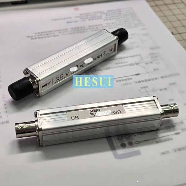 30GΩ (30kMΩ)/2W ultra-high resistance resistance, compact size, aluminum alloy shell BNC interface
