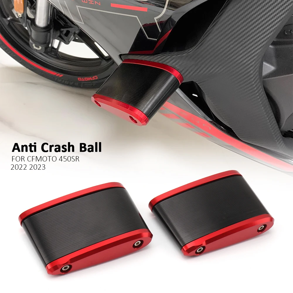 

NEW Engine Protection Cover Frame Sliders Protector Crash Pad Falling Protection Guard For CFMOTO 450SR 2022 2023 Accessories