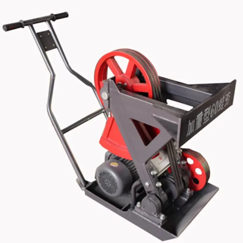 Heavy Duty Electric Frog Tamper Ground Compactor Rammer Tamping Machine Foundation Construction Site Equipment High Efficiency