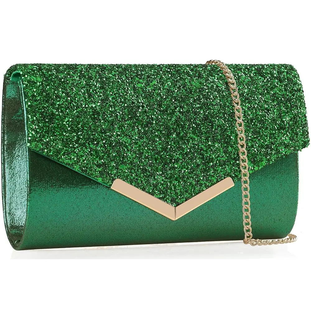 

Блестящая сумочка-клатч для женщин - Сверкающая вечерняя сумка-конверт для вечеринок, свадеб, выпускных вечеров