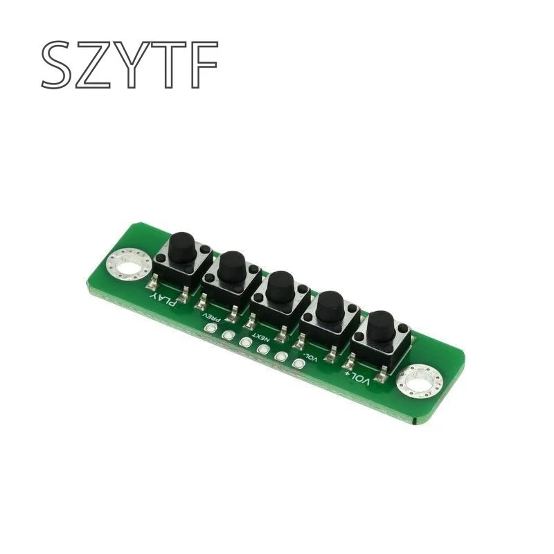 3/4/5 Bit Independent Button Module MCU External Button Module Micro Switch Button Board Bluetooth-compatible Power Amplifier