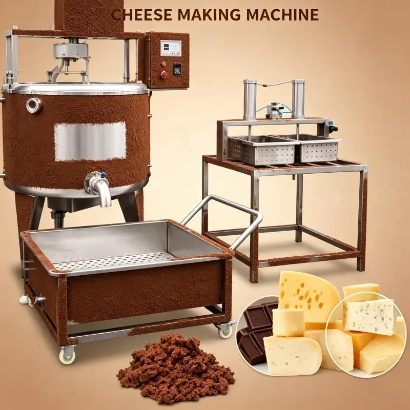 Customized Cheese Making Machine Automatic Cheese Production Equipment Milk Processing Machine Commercial Dairy Equipment