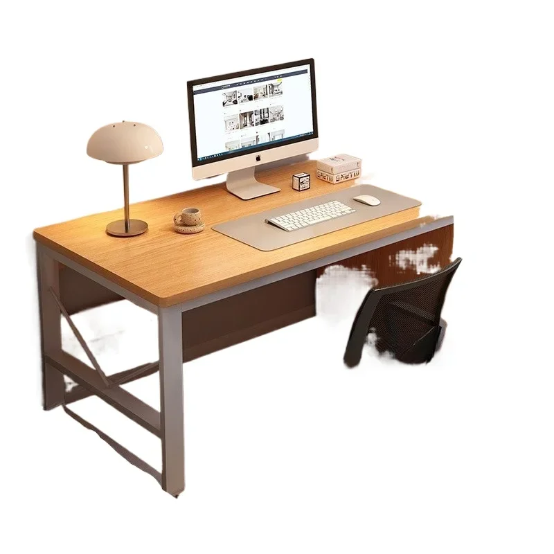 Desktop bedroom home desk with drawers, simple modern study desk