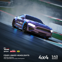 1:43 4WD RC Drift Racing Car 2.4G High Speed Four Wheel Drive Remote Control Mini Car Models For Boys Children Gifts