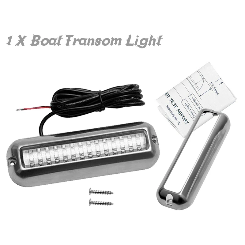 Underwater Light Yacht Accessories 42 LED 10-30VDC Marine Speedboat Speedboat Boat Lights Navigation Lighting Boat 1 PCS