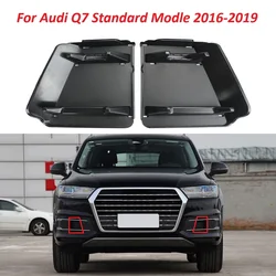 Left Right Front Bumper Fog Lights Grill Fog Lamp Shade Fog Light Grille Bezel Insert For Audi Q7 2016-2019 4M0807151 4M0807152