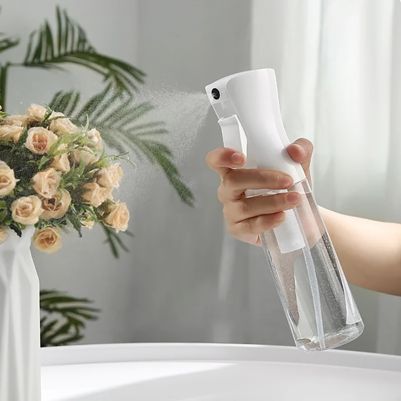 High Pressure Continuous Spray Bottle Hair Care Makeup Water Replenishing Spray Bottle Separate Bottle Press Mist Spray Bottle