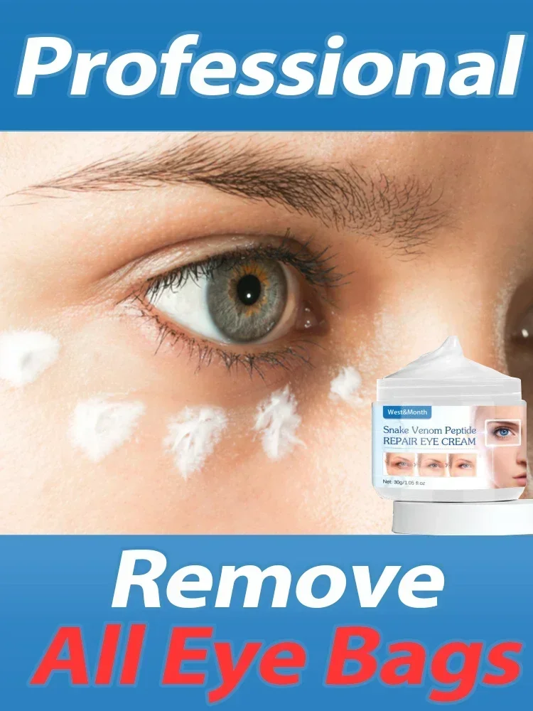 Eye Cream Lifting Tighten Firming Remove Edema Anti Wrinkle Lighten Fine Lines Brighten Orignal Snake Venom Peptide Repair