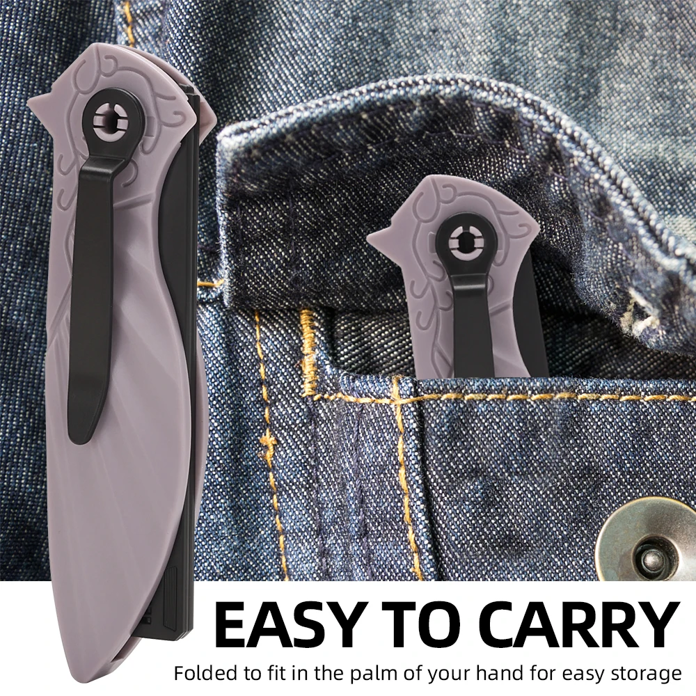 

2-in-1 Folding Barber Comb: Plastic Wide Tooth & Oil Head Comb for Beard, Hair Clipper Multifunctional Styling Grooming Tools