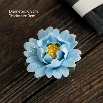 12 best sales Ceramic flowers - №5