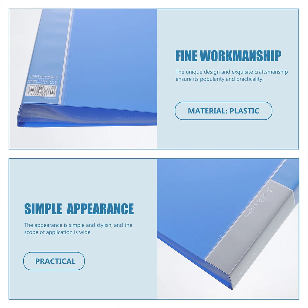 

40-страничная папка для файлов формата А4, пластиковый держатель для документов, портативный многофункциональный органайзер для хранения для офисных школьников, расширяющийся