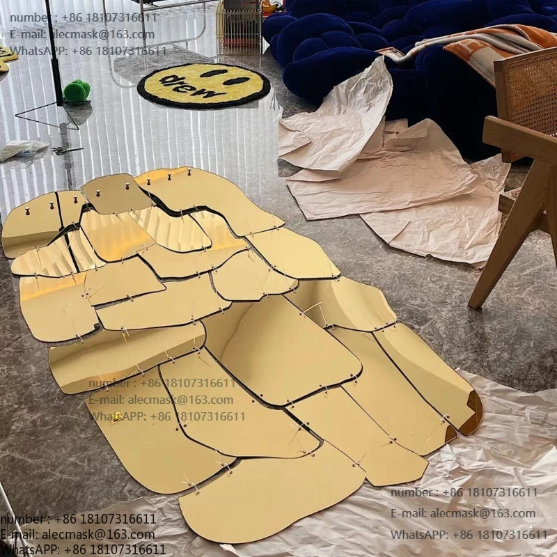 

Mirror Full-length Full-length mirror Entrance room Internet celebrity mirror Acrylic fitting